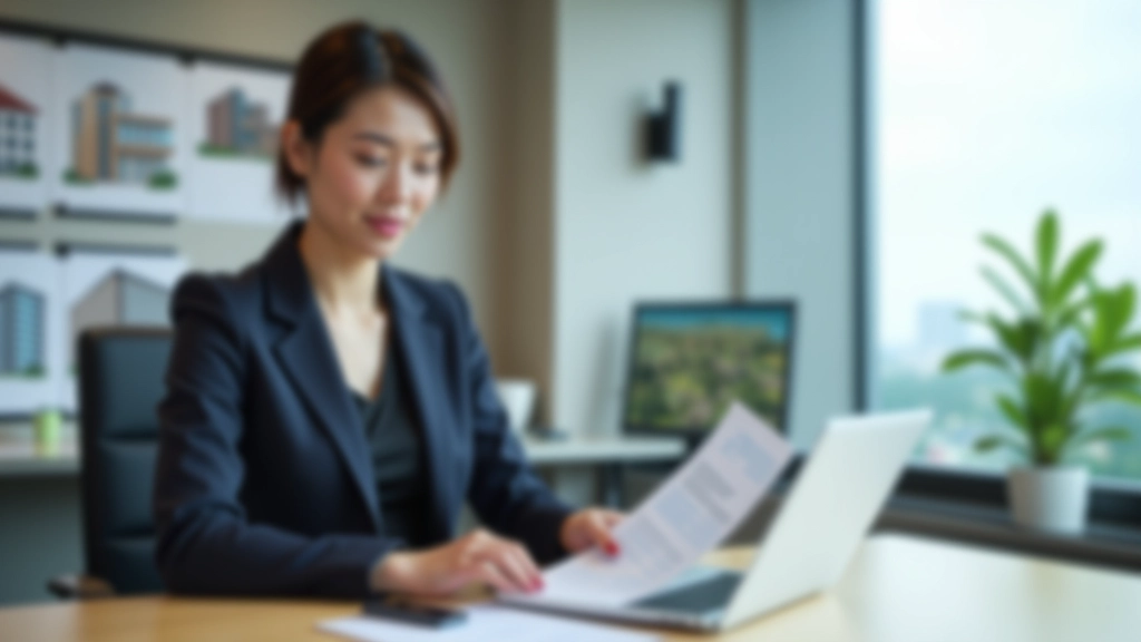 Person reviewing property comparison spreadsheet with rental market data analysis