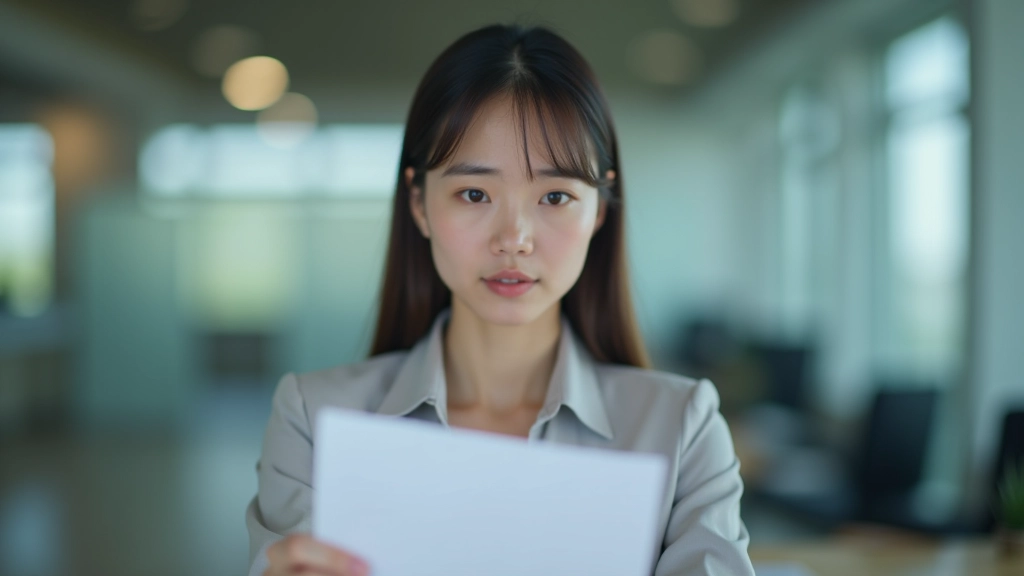 Woman looking concerned at lease renewal letter with rising rent increase percentage displayed